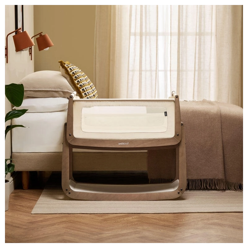 Minicuna de colecho SnuzPod5 Walnut