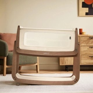 Minicuna de colecho SnuzPod5 Walnut