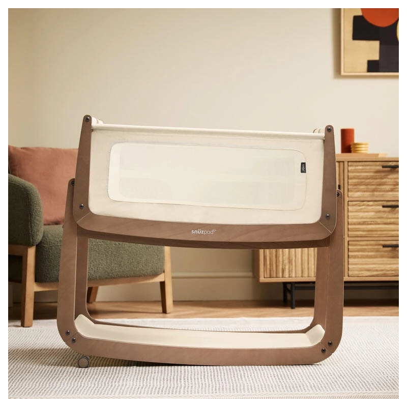 Minicuna de colecho SnuzPod5 Walnut