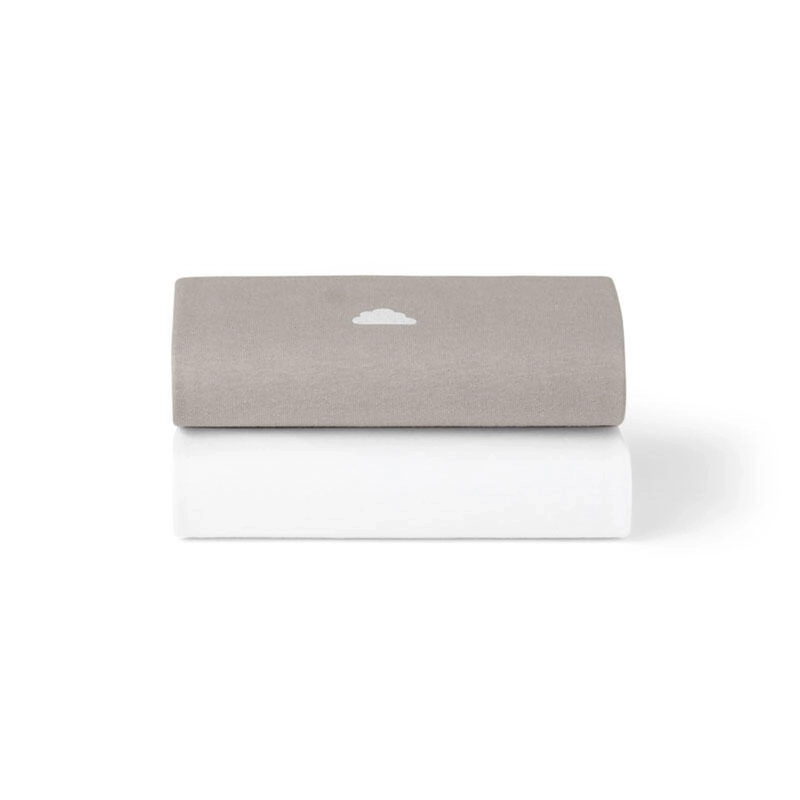 Pack 2 sábanas bajeras SnuzPod5 Grey Cloud/White