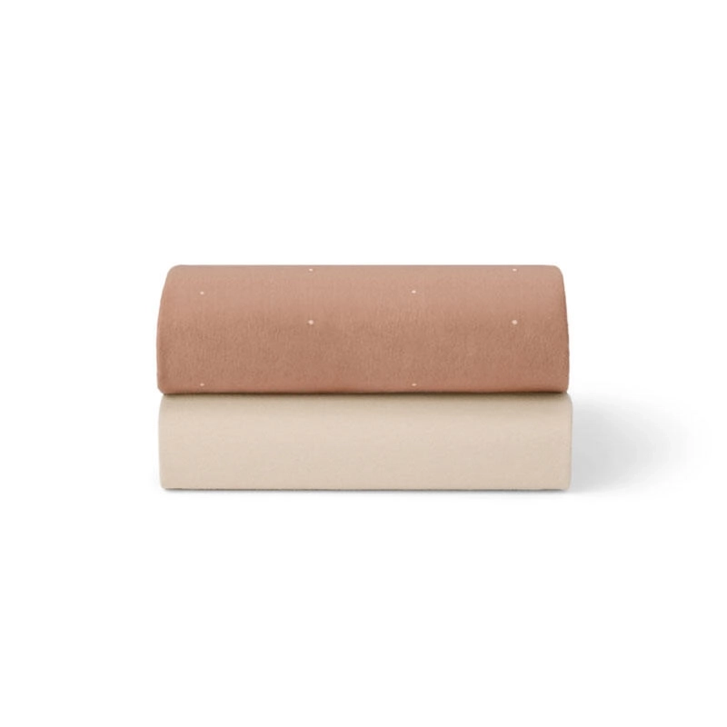 Pack 2 sábanas bajeras SnuzPod5 Blush Dot/Cashmere Pack 2 sábanas bajeras SnuzPod5 Blush Dot/Cashmere