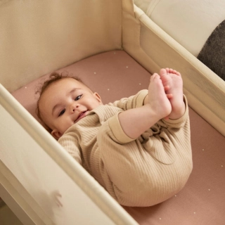 Pack 2 sábanas bajeras SnuzPod5 Blush Dot/Cashmere Pack 2 sábanas bajeras SnuzPod5 Blush Dot/Cashmere