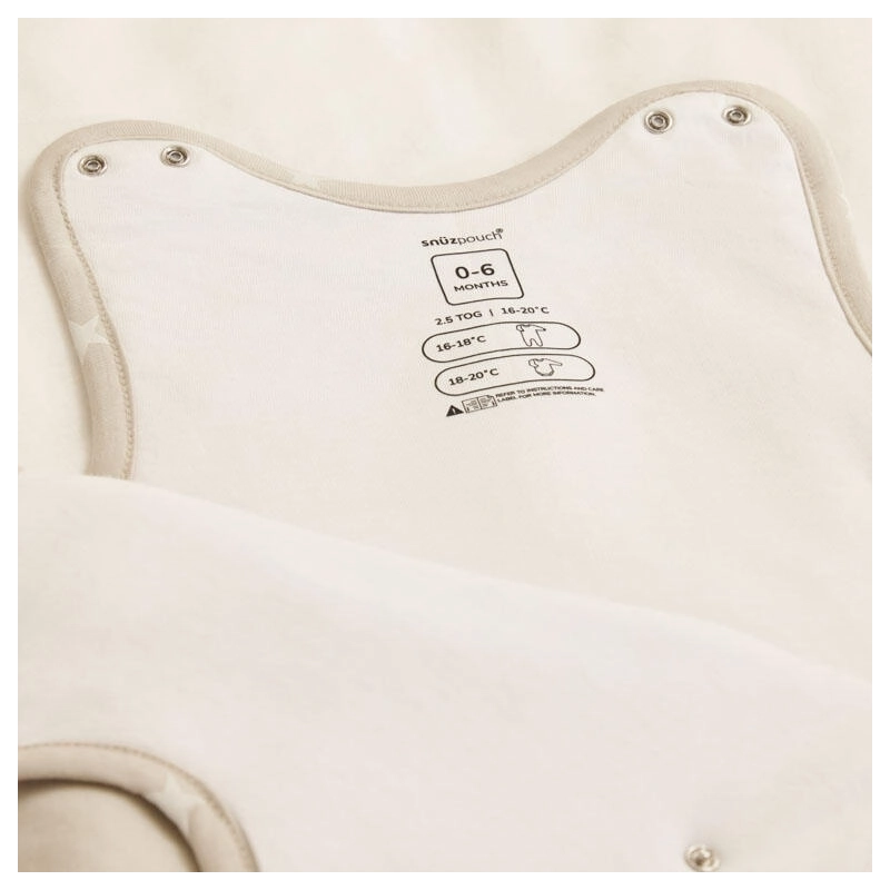 Saco de dormir 0-6 meses TOG 2.5 Cashmere Cross Saco de dormir 0-6 meses TOG 2.5 Cashmere Cross