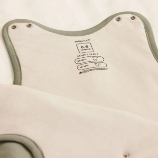 SnuzPouch Saco de dormir 0-6 meses TOG 2.5 Sage Cross SnuzPouch Saco de dormir 0-6 meses TOG 2.5 Sage Cross